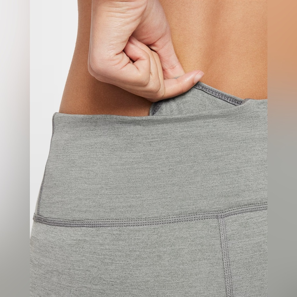 Nike One Big Kids’ (Girls') Dri-FIT High-Waisted Leggings Medium - Picture 4 of 11